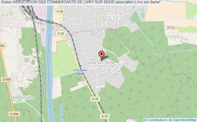 plan association Association Des Commercants De Livry Sur Seine Livry-sur-Seine