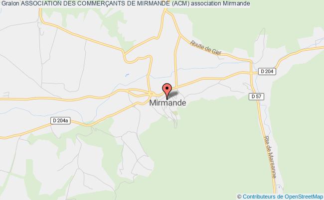 ASSOCIATION DES COMMERÇANTS DE MIRMANDE (ACM)
