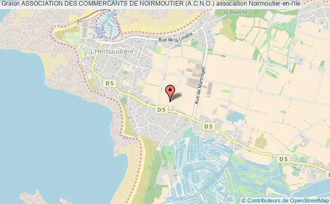 plan association Association Des Commercants De Noirmoutier (a.c.n.o.) Noirmoutier-en-l'Île