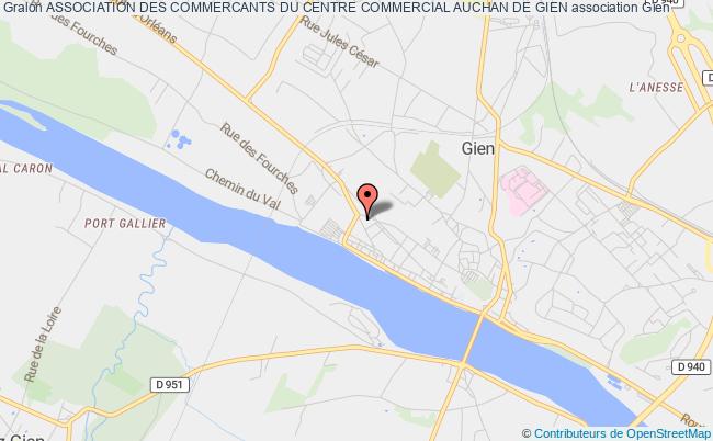 ASSOCIATION DES COMMERCANTS DU CENTRE COMMERCIAL AUCHAN DE GIEN