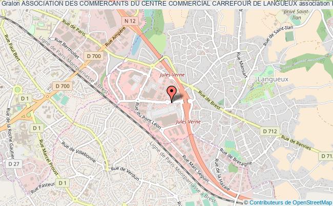 ASSOCIATION DES COMMERCANTS DU CENTRE COMMERCIAL CARREFOUR DE LANGUEUX
