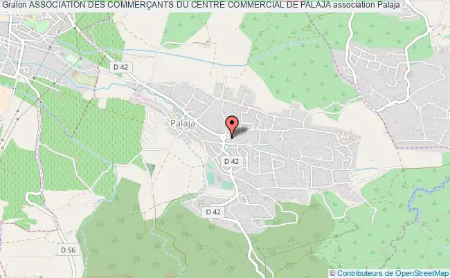 plan association Association Des CommerÇants Du Centre Commercial De Palaja Palaja