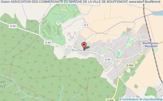 plan association Association Des Commercants Du Marche De La Ville De Bouffemont Bouffémont