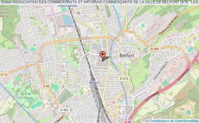 ASSOCIATION DES COMMERCANTS ET ARTISANS COMMERÇANTS DE LA VILLE DE BELFORT DITE "LES VITRINES DE BELFORT"