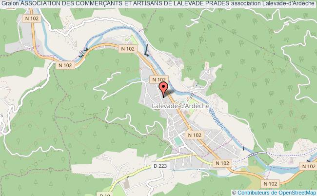 ASSOCIATION DES COMMERÇANTS ET ARTISANS DE LALEVADE PRADES