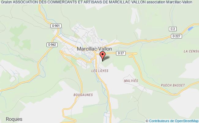 ASSOCIATION DES COMMERCANTS ET ARTISANS DE MARCILLAC VALLON