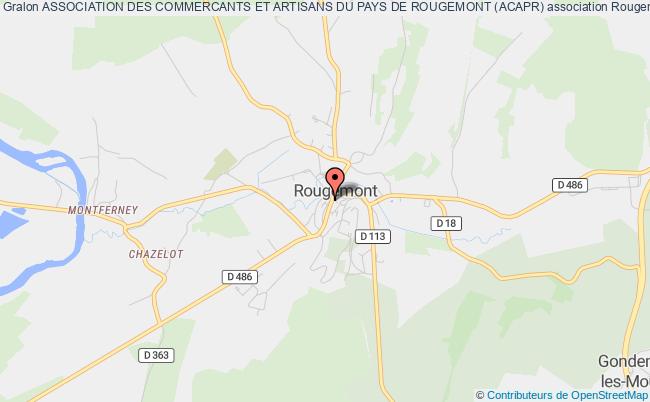 plan association Association Des Commercants Et Artisans Du Pays De Rougemont (acapr) Rougemont