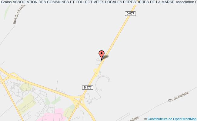 plan association Association Des Communes Et Collectivites Locales Forestieres De La Marne Châlons-en-Champagne