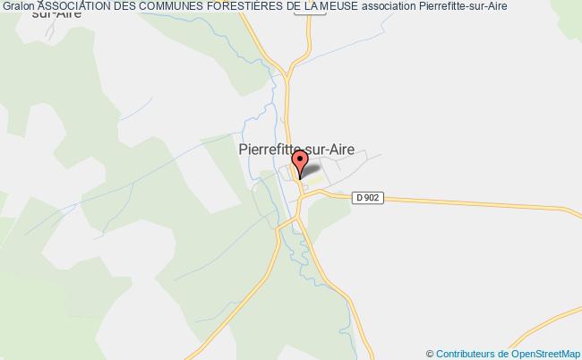 plan association Association Des Communes ForestiÈres De La Meuse Pierrefitte-sur-Aire