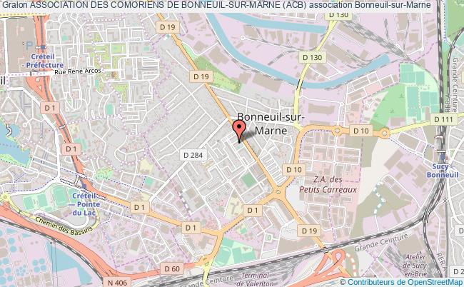 plan association Association Des Comoriens De Bonneuil-sur-marne (acb) Bonneuil-sur-Marne