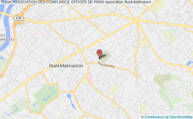 plan association Association Des Compliance Officer De Paris Rueil-Malmaison