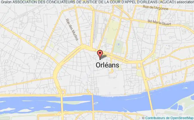 plan association Association Des Conciliateurs De Justice De La Cour D'appel D'orleans (acjcao) Orléans