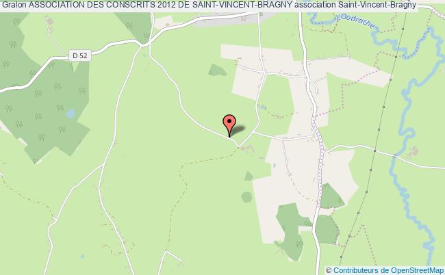 plan association Association Des Conscrits 2012 De Saint-vincent-bragny Saint-Vincent-Bragny