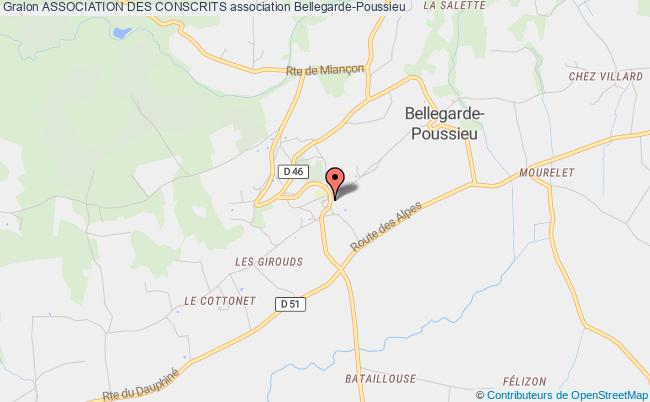 plan association Association Des Conscrits Bellegarde-Poussieu
