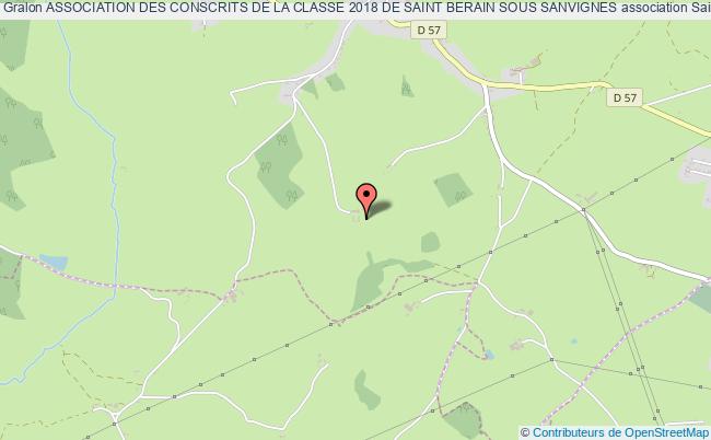 plan association Association Des Conscrits De La Classe 2018 De Saint Berain Sous Sanvignes Saint-Berain-sous-Sanvignes
