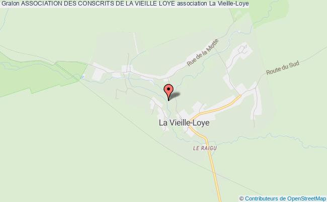 plan association Association Des Conscrits De La Vieille Loye Vieille-Loye