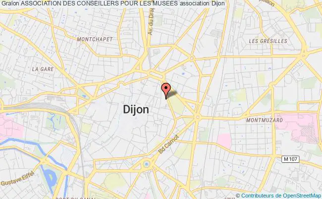 plan association Association Des Conseillers Pour Les Musees Dijon