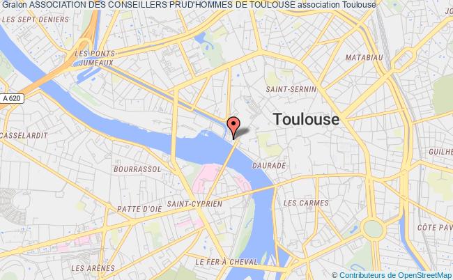 plan association Association Des Conseillers Prud'hommes De Toulouse Toulouse