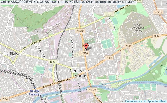 plan association Association Des Constructeurs Parisiens (acp) Neuilly-sur-Marne