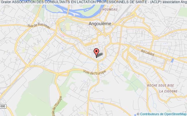 plan association Association Des Consultants En Lactation Professionnels De Sante - (aclp) Angoulême