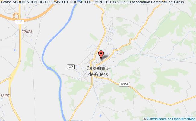 plan association Association Des Copains Et Copines Du Carrefour 255/000 Castelnau-de-Guers