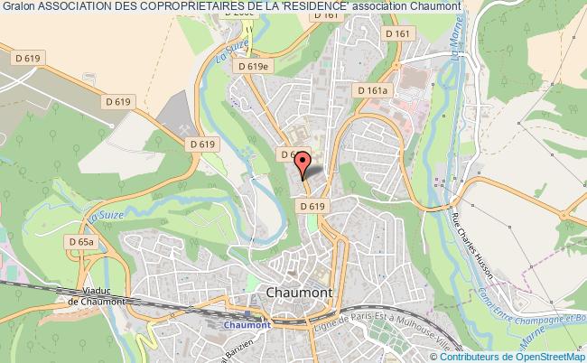 plan association Association Des Coproprietaires De La 'residence' Chaumont