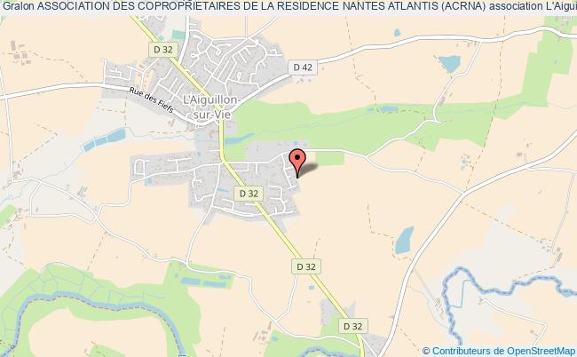 plan association Association Des Coproprietaires De La Residence Nantes Atlantis (acrna) Aiguillon-sur-Vie