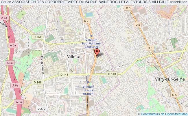 ASSOCIATION DES COPROPRIÉTAIRES DU 64 RUE SAINT ROCH ET ALENTOURS À VILLEJUIF