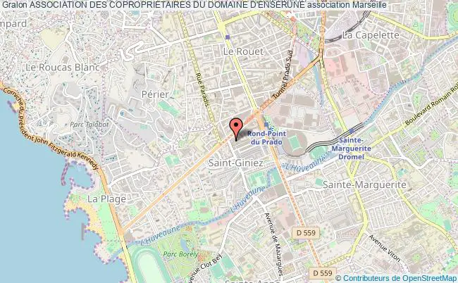 plan association Association Des Coproprietaires Du Domaine D'enserune Marseille