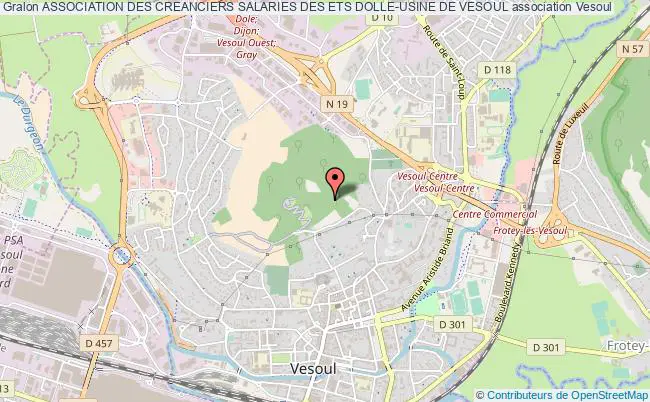 plan association Association Des Creanciers Salaries Des Ets Dolle-usine De Vesoul Vesoul