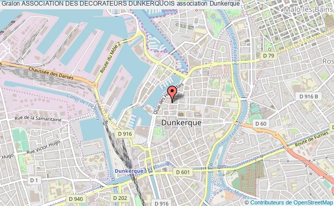 plan association Association Des Decorateurs Dunkerquois Dunkerque