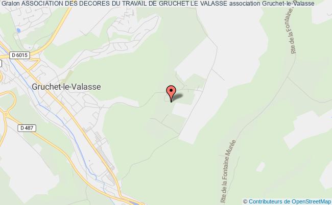 plan association Association Des Decores Du Travail De Gruchet Le Valasse Gruchet-le-Valasse