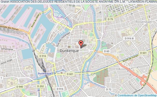 plan association Association Des Delegues Residentiels De La Societe Anonyme D'h.l.m. " La Maison Flamande " Dunkerque
