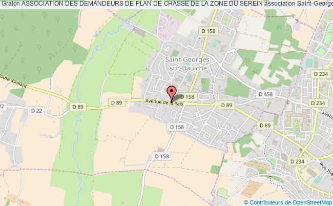 plan association Association Des Demandeurs De Plan De Chasse De La Zone Du Serein Saint-Georges-sur-Baulche