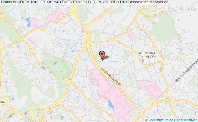 plan association Association Des Departements Mesures Physiques D'iut Montpellier