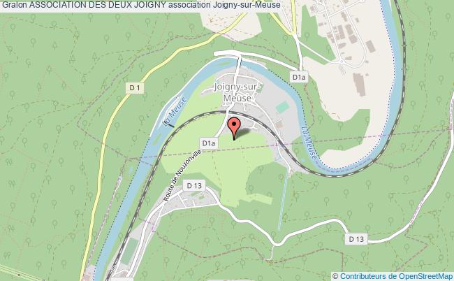 plan association Association Des Deux Joigny Joigny-sur-Meuse