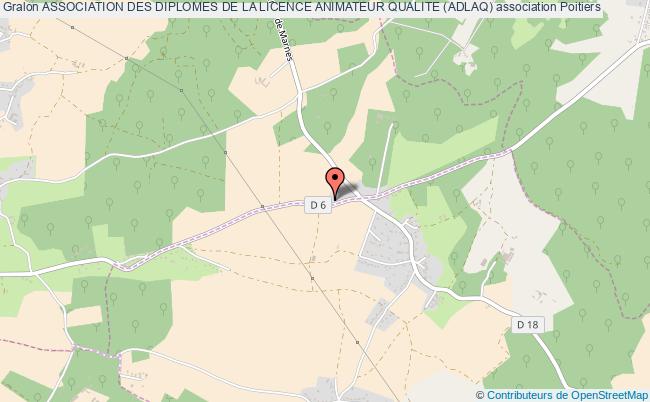 plan association Association Des Diplomes De La Licence Animateur Qualite (adlaq) Poitiers