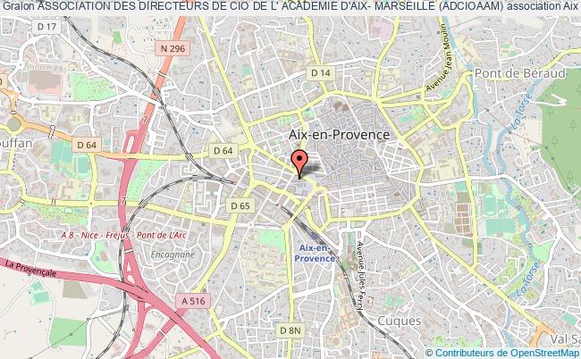 plan association Association Des Directeurs De Cio De L' Academie D'aix- Marseille (adcioaam) Aix-en-Provence