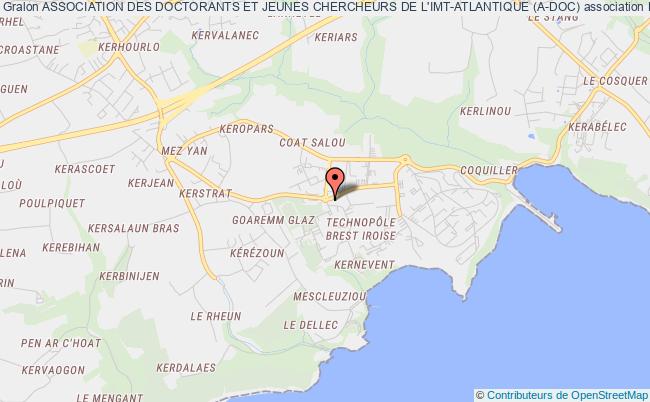 plan association Association Des Doctorants Et Jeunes Chercheurs De L'imt-atlantique (a-doc) Brest cedex 3
