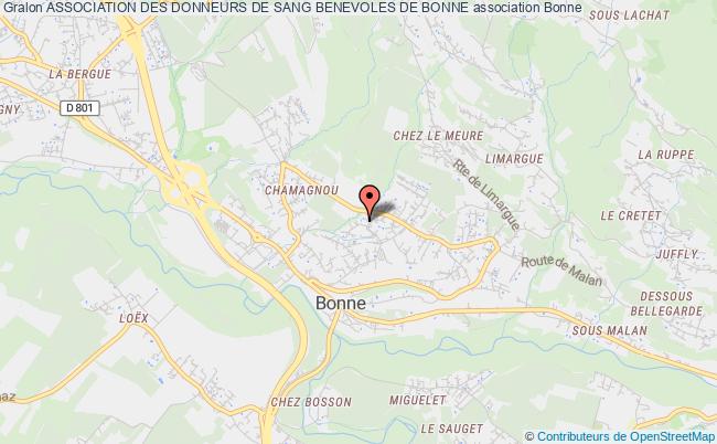 ASSOCIATION DES DONNEURS DE SANG BENEVOLES DE BONNE