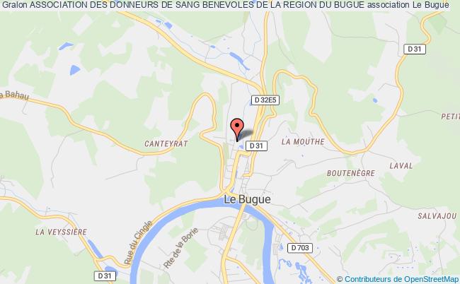 ASSOCIATION DES DONNEURS DE SANG BENEVOLES DE LA REGION DU BUGUE