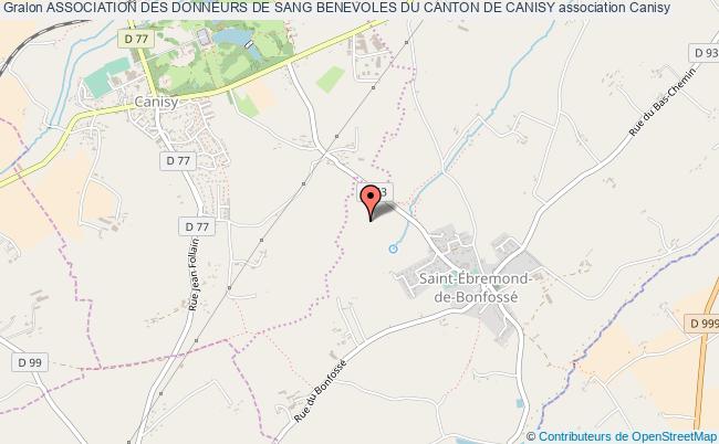 ASSOCIATION DES DONNEURS DE SANG BENEVOLES DU CANTON DE CANISY