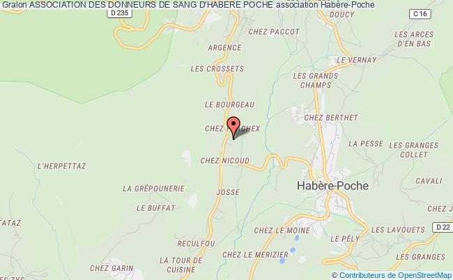ASSOCIATION DES DONNEURS DE SANG D'HABERE POCHE