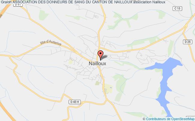 ASSOCIATION DES DONNEURS DE SANG DU CANTON DE NAILLOUX
