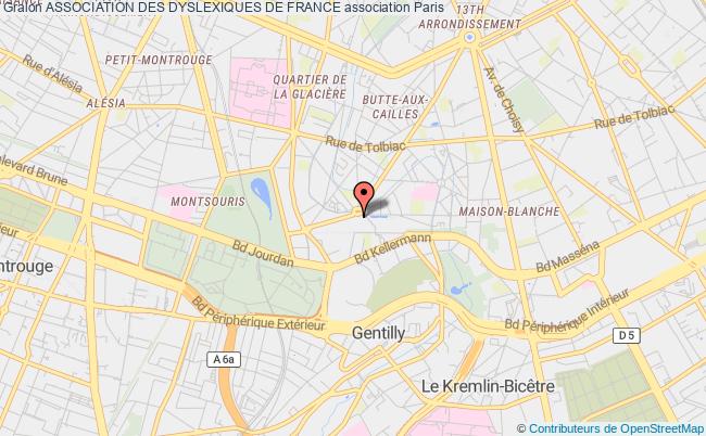 ASSOCIATION DES DYSLEXIQUES DE FRANCE