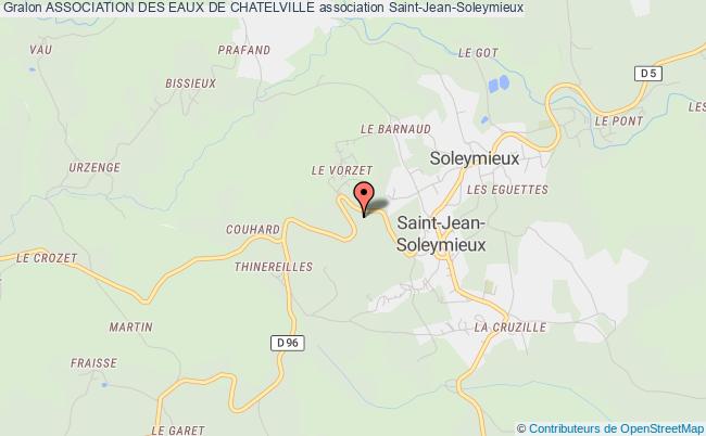 plan association Association Des Eaux De Chatelville Saint-Jean-Soleymieux