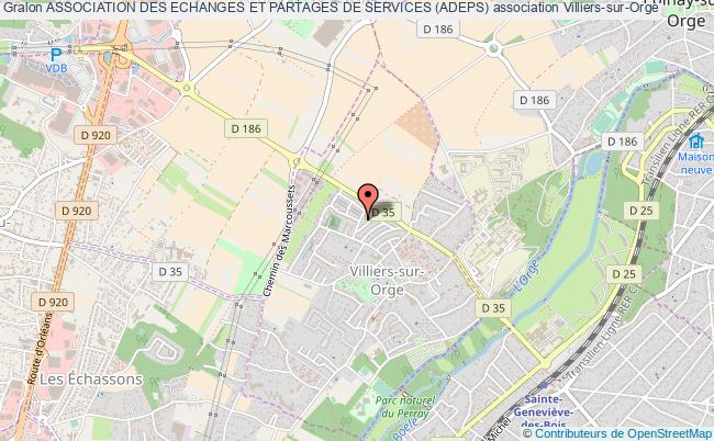 plan association Association Des Echanges Et Partages De Services (adeps) Villiers-sur-Orge