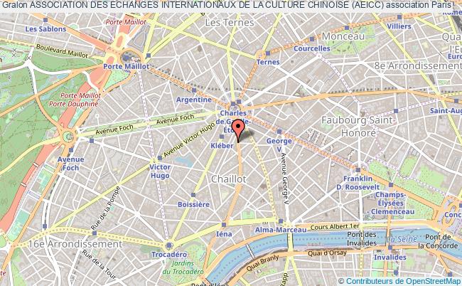 plan association Association Des Echanges Internationaux De La Culture Chinoise (aeicc) Paris