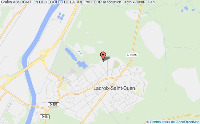 plan association Association Des Écoles De La Rue Pasteur Lacroix-Saint-Ouen