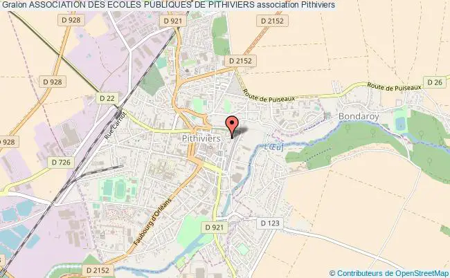 plan association Association Des Ecoles Publiques De Pithiviers Pithiviers